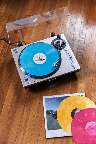 victrola record player acrylic