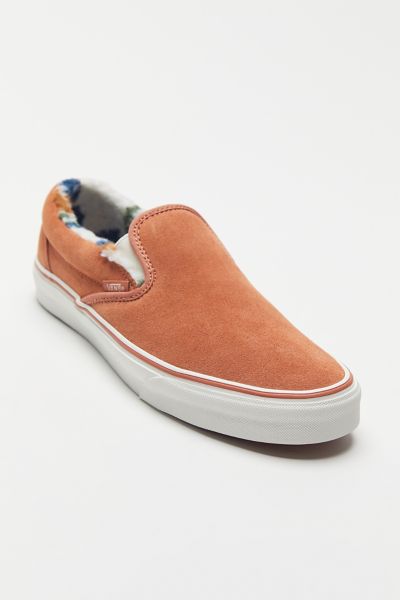 suede sherpa vans