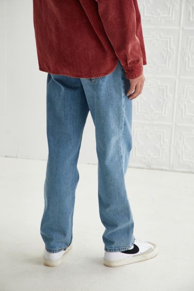 levi's men's 550 relaxed fit jean light stonewash