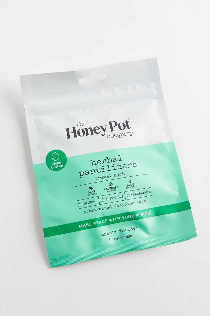 The Honey Pot Company Herbal Pantiliners Travel Pack Urban Outfitters