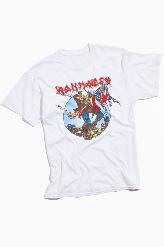Iron Maiden Vintage Wash Tee Urban Outfitters Canada