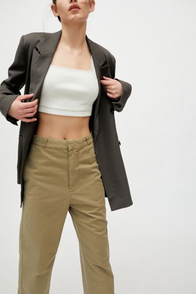 high waisted chino pants