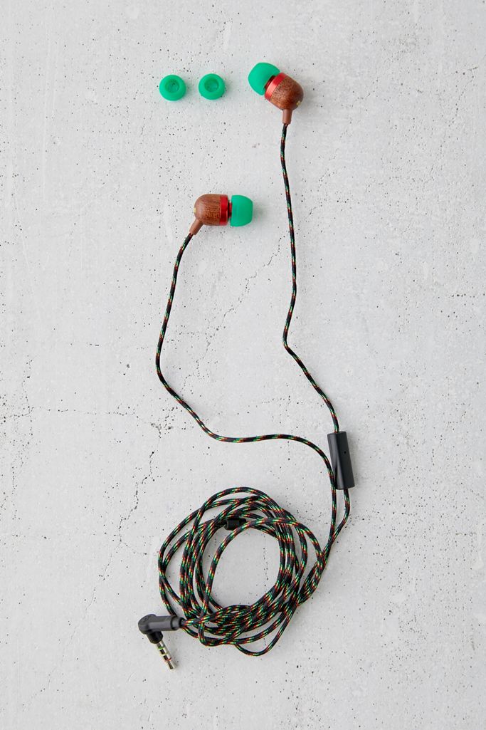 House Of Marley Smile Jamaica Ear Bud Headphones Urban Outfitters