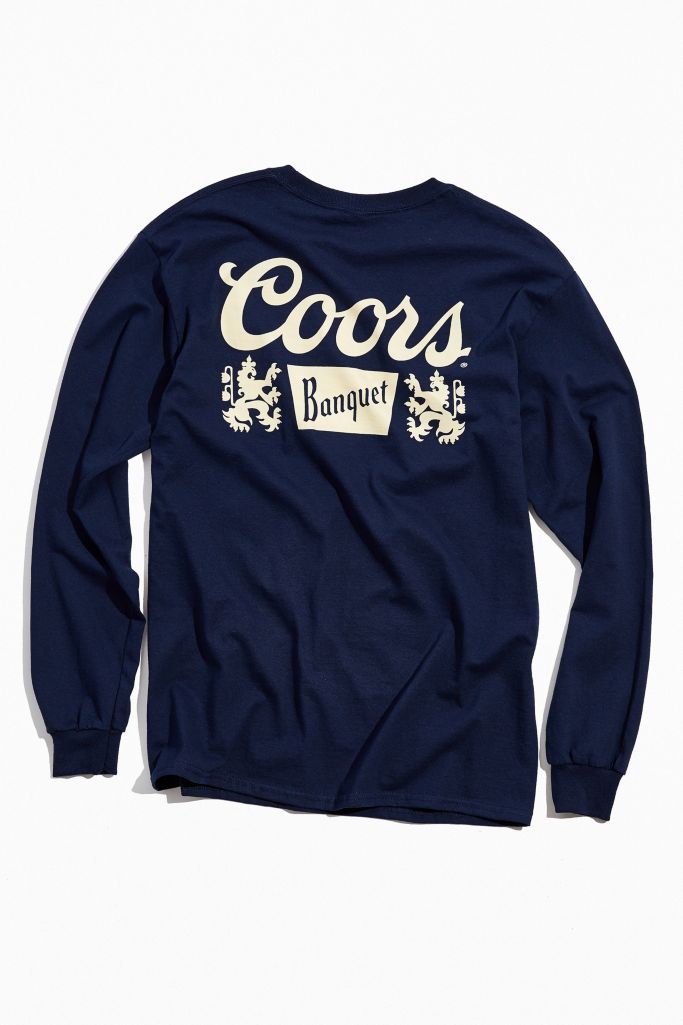 Coors Banquet Long Sleeve Tee Urban Outfitters