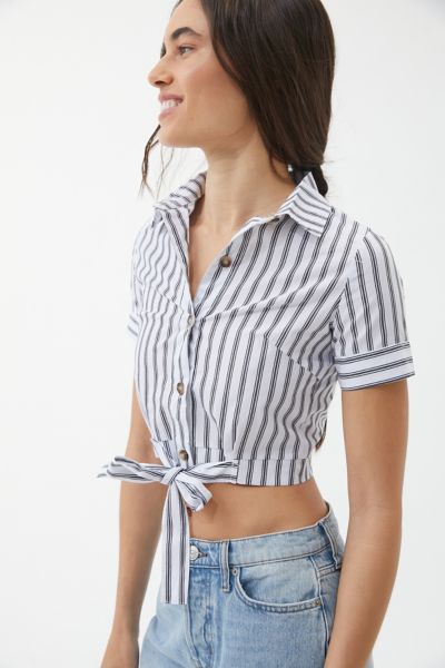 Daisy Street Striped Top | Urban Outfitters