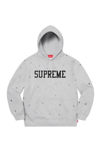 supreme grey sweatshirt