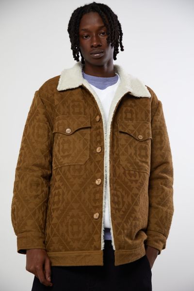 One World Brothers Sherpa Lined Jacket | Urban Outfitters