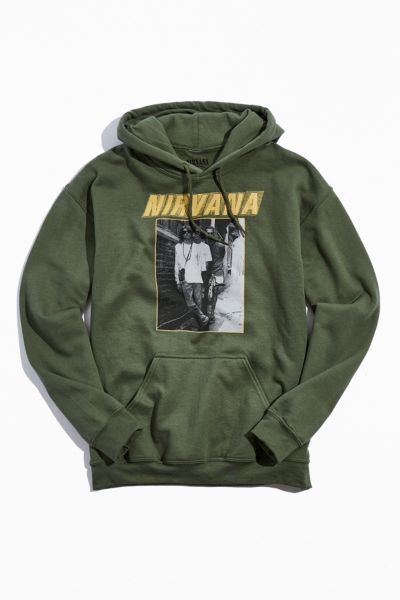 Nirvana Photo Hoodie Sweatshirt | Urban Outfitters