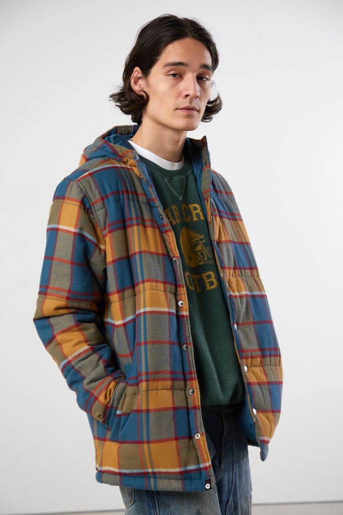 Marmot Lanigan Insulated Plaid Jacket | Urban Outfitters