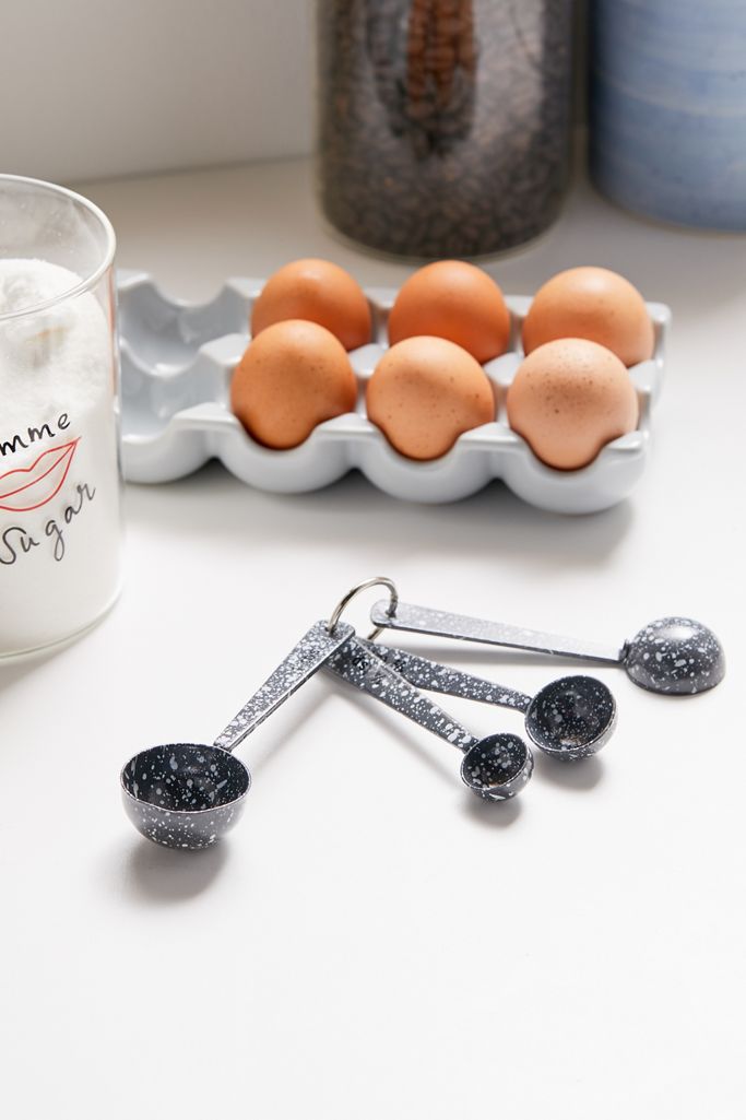 Enamel Measuring Spoon Set Urban Outfitters