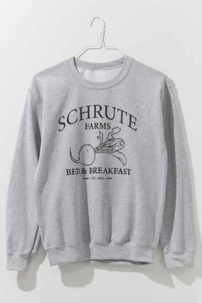 schrute farms crewneck