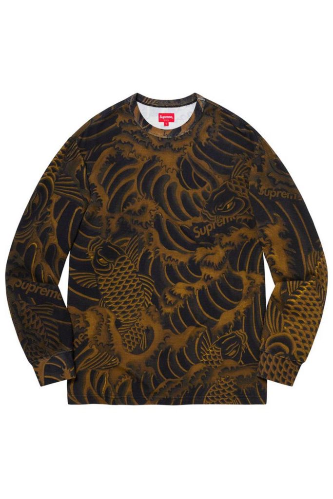 Supreme Waves L/S Top | Urban Outfitters