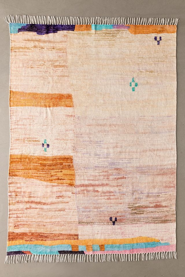 Mia Printed Chenille Rug Urban Outfitters