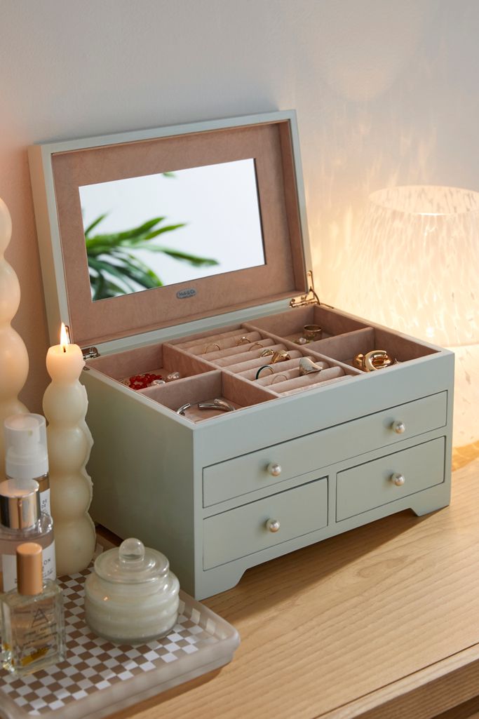 Mele & Co. Bianca Jewelry Box Urban Outfitters