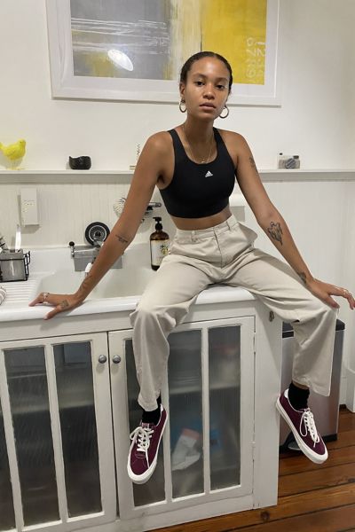 adidas high neck sports bra
