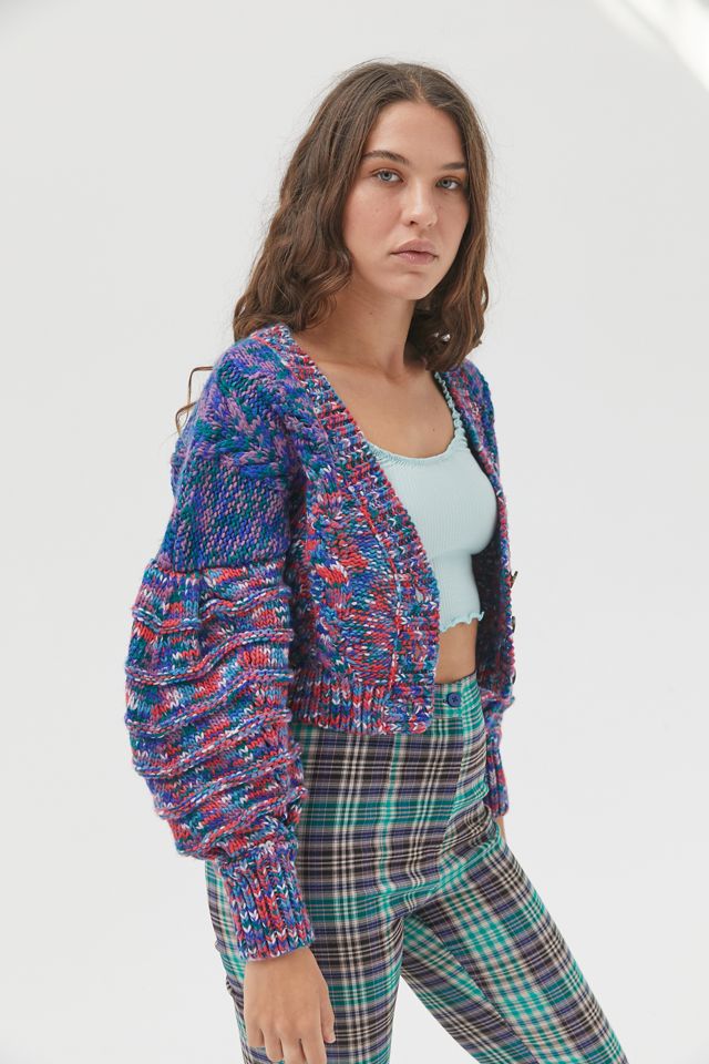 For Love Lemons Lydia Spacedyed Cardigan Urban Outfitters