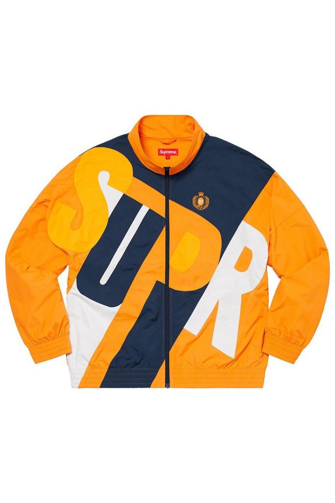 Supreme Big Letter Track Jacket Urban Outfitters