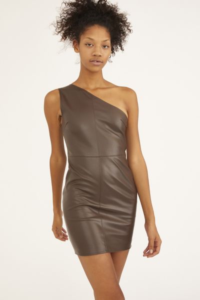 urban outfitters one shoulder dress
