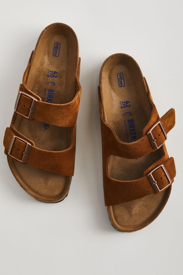 Slide View: 3: Birkenstock Men's Arizona Soft Footbed Sandal