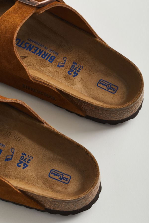 Slide View: 4: Birkenstock Men's Arizona Soft Footbed Sandal