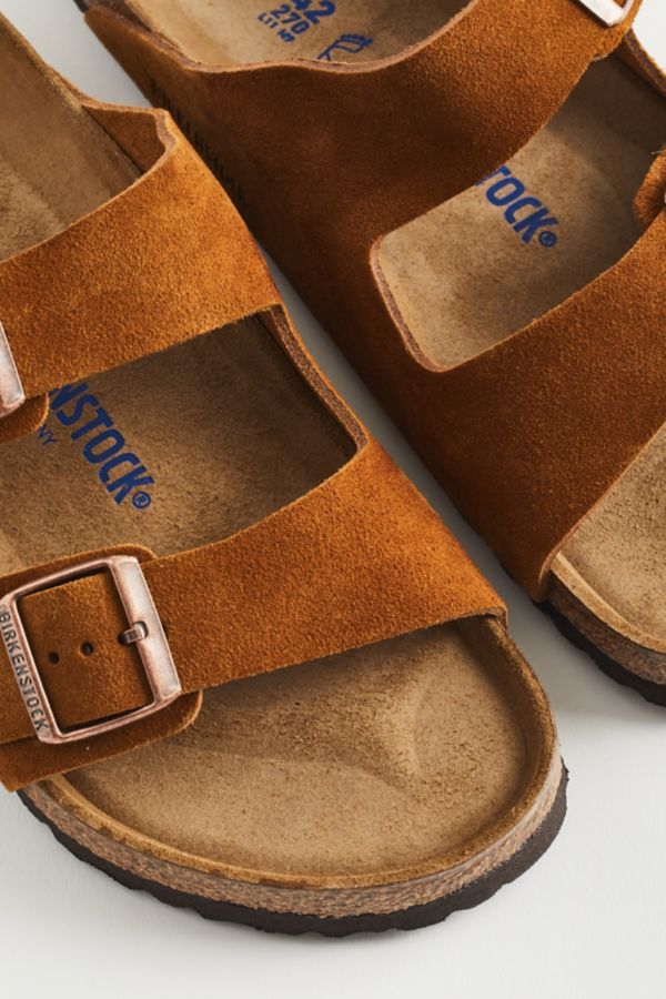 Slide View: 6: Birkenstock Men's Arizona Soft Footbed Sandal