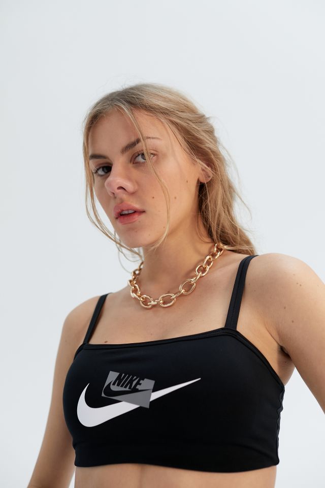 Nike Dri-FIT Indy Logo Sports Bra | Urban Outfitters