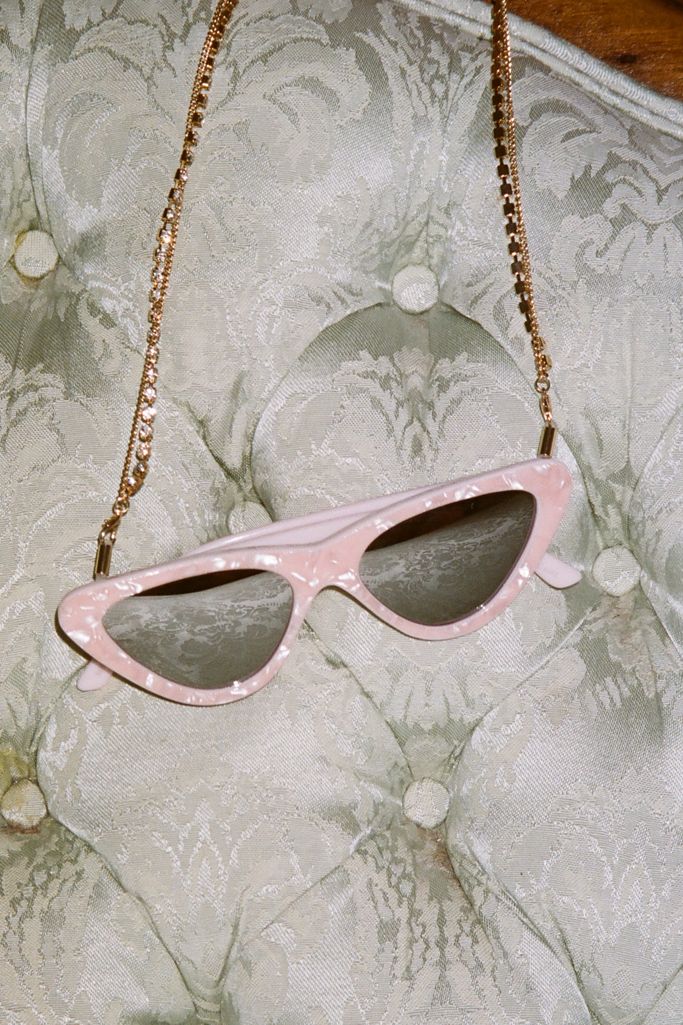 Rhinestone Sunglasses Chain Urban Outfitters