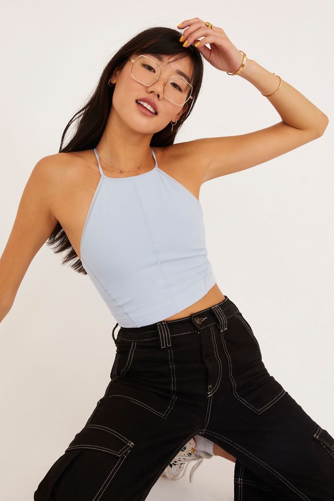 Nike Yoga Infinalon Cropped Tank Top Urban Outfitters