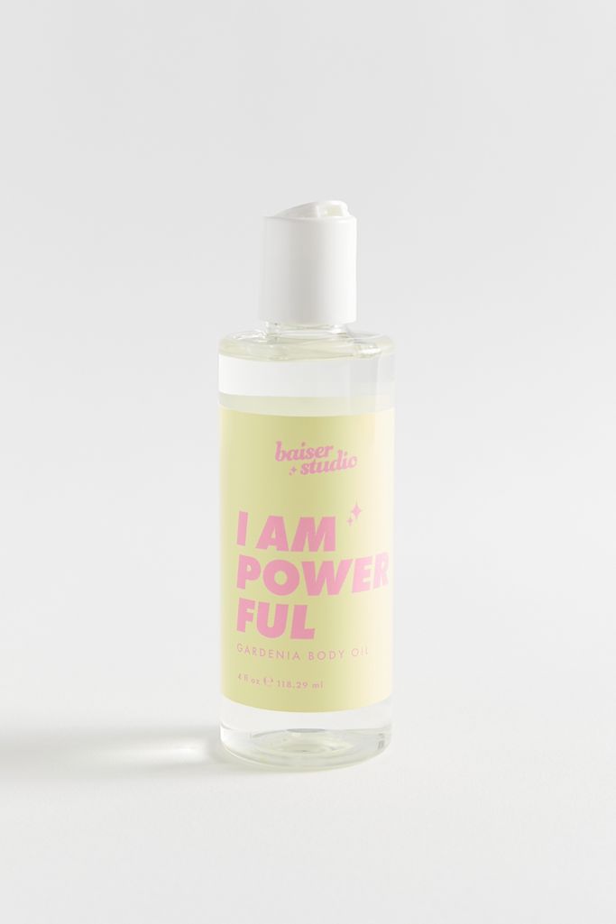 Baiser Studio I Am Powerful Gardenia Body Oil Urban Outfitters