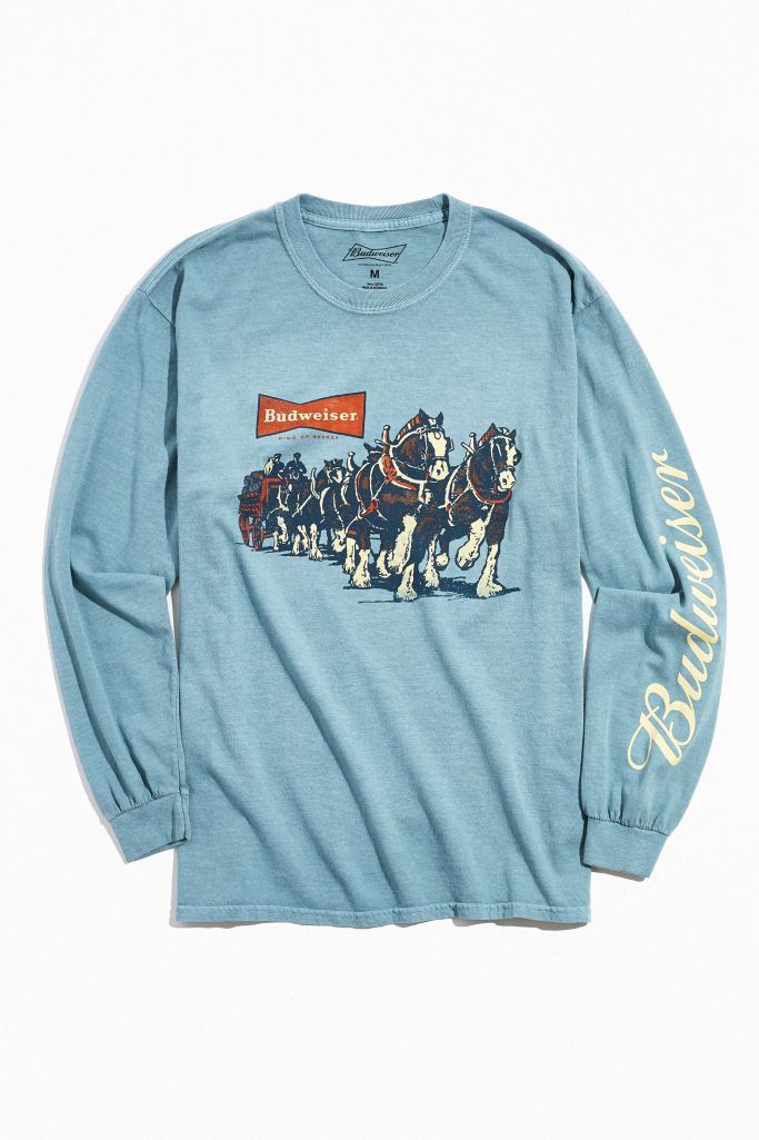 Budweiser Horses Long Sleeve Tee | Urban Outfitters