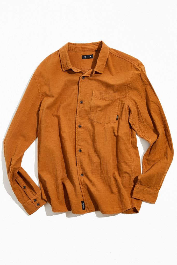 Thrills Drill Long Sleeve Shirt | Urban Outfitters