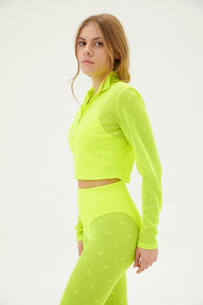 long sleeve crop top sport