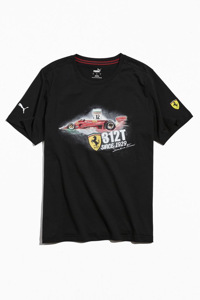 Puma X Ferrari Race Vintage Wash Tee | Urban Outfitters