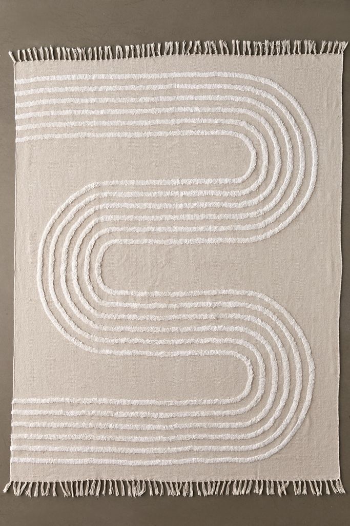 Jones Modern Tufted Rug Urban Outfitters