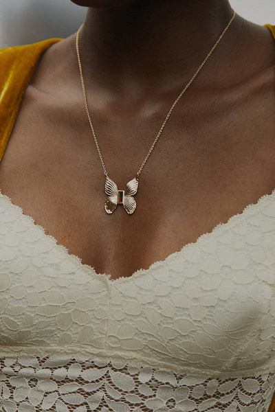 papillon necklace