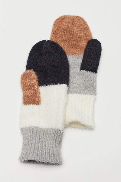 Colorblock Mitten