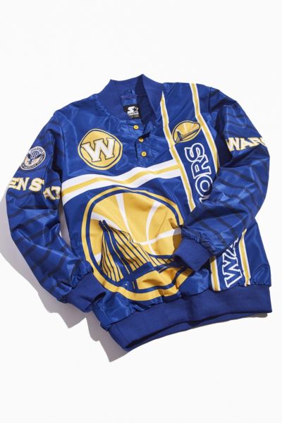 golden state warriors varsity jacket