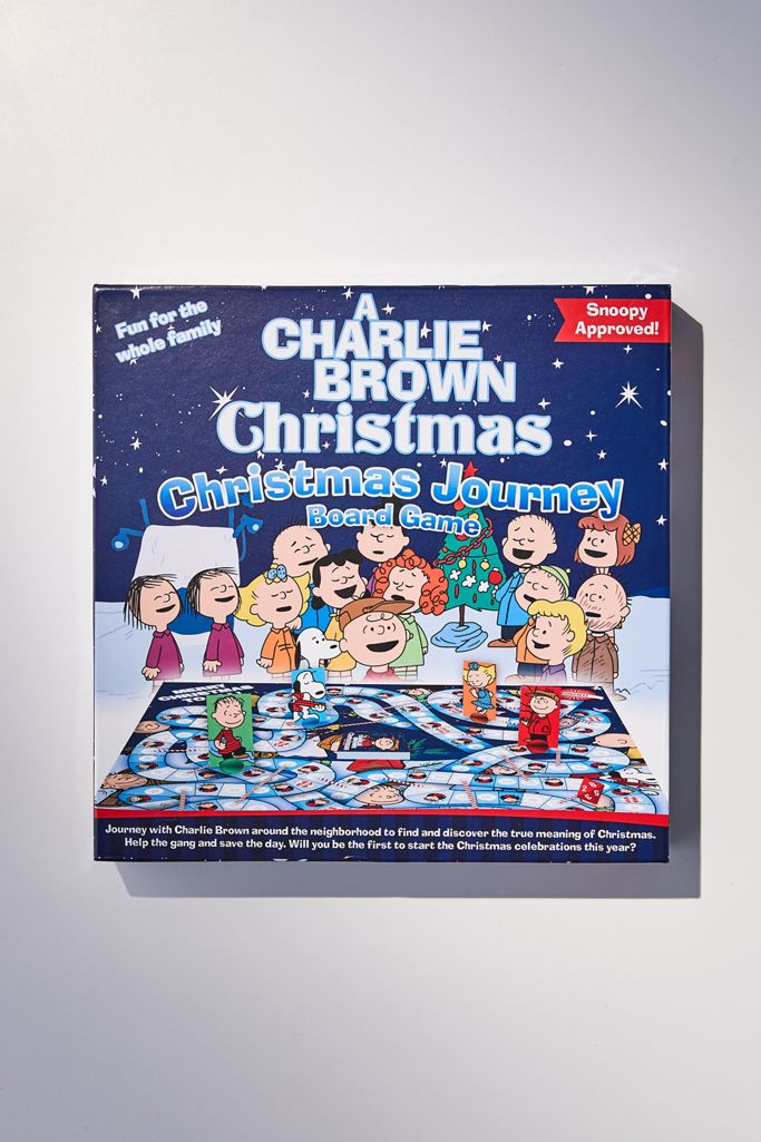 A Charlie Brown Christmas Journey Board Game Urban Outfitters