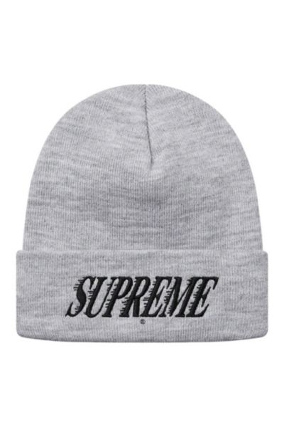supreme gray beanie