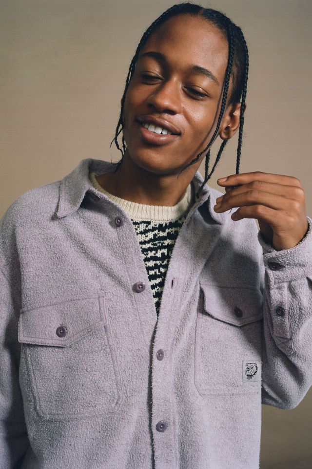 dyed wash overshirt