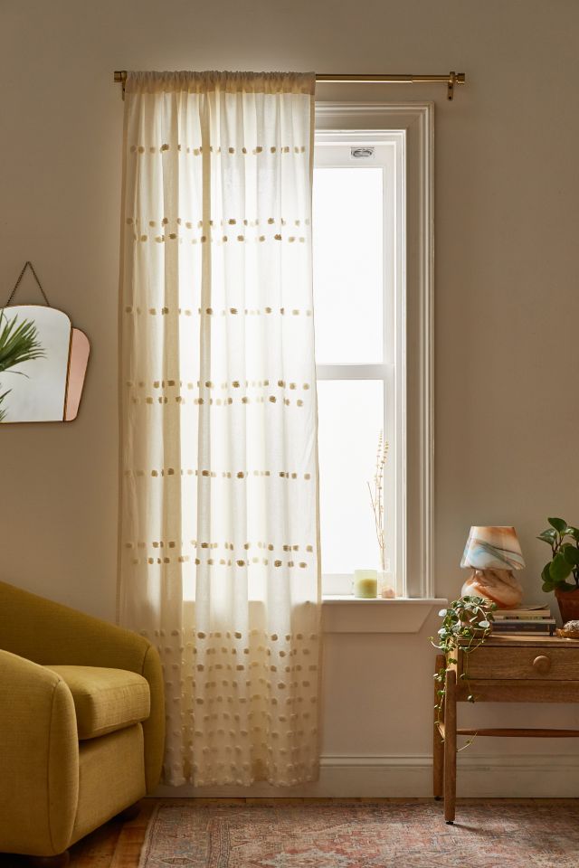 Border Tufted Window Panel | Urban Outfitters Canada