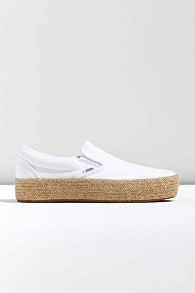 vans espadrille