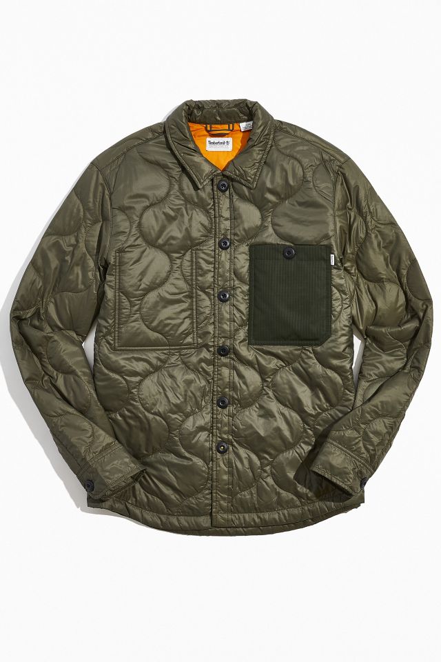 Timberland Quilted Overshirt | Urban Outfitters