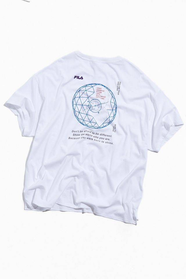 FILA Voyager Collection Globe Tee | Urban Outfitters
