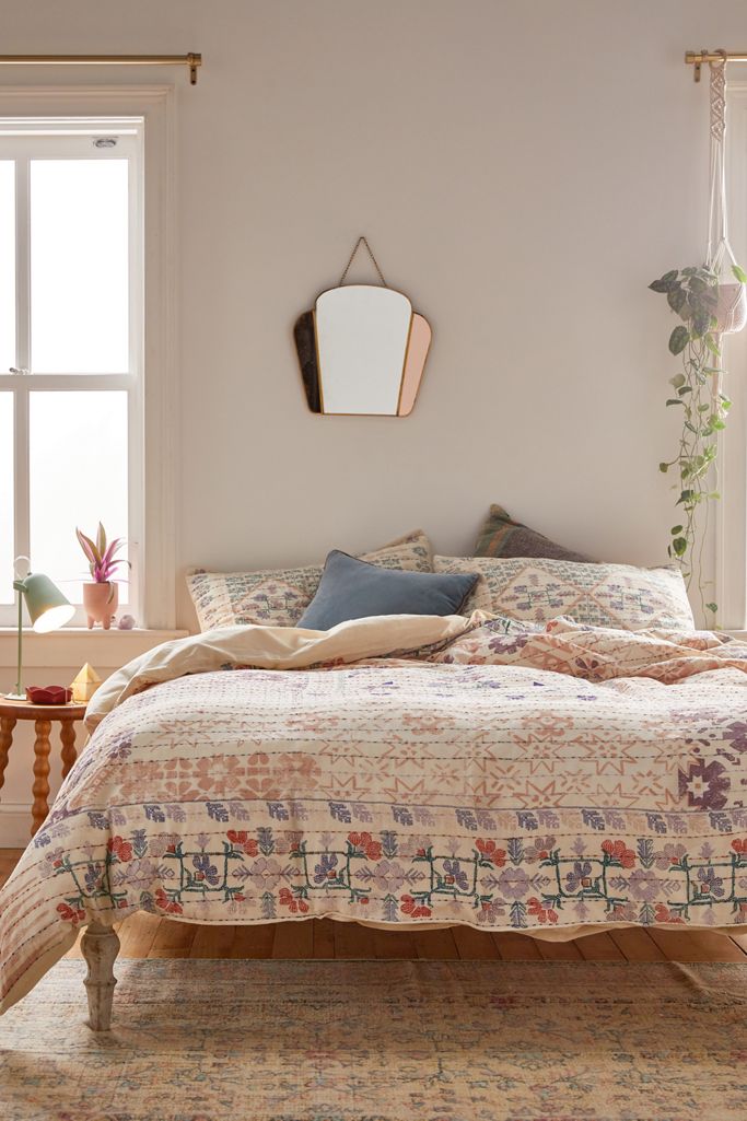 Ettie Printed Gauze Duvet Cover Urban Outfitters