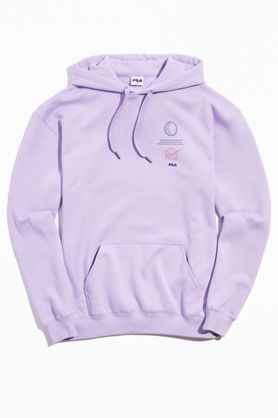 fila hoodie purple