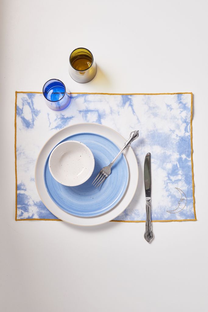 Celestial TieDye Placemat Urban Outfitters
