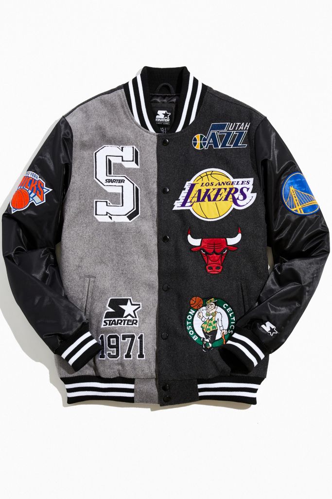 Starter UO Exclusive Patch Varsity Jacket Urban Outfitters Canada