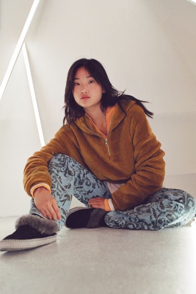 fuzzy hoodie urban outfitters
