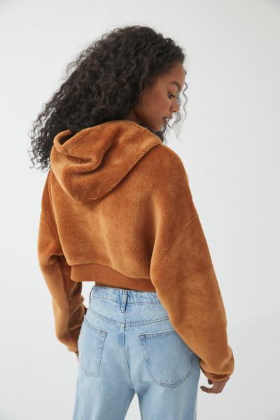 fuzzy hoodie urban outfitters